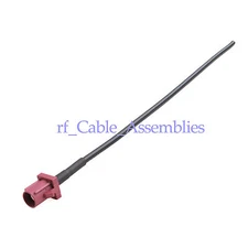 GSM Antenna Extension Cable Fakra Plug Male RG174 15cm for Vehicle Mobile Phone