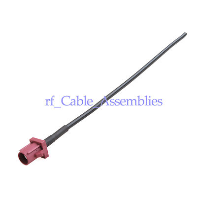 GSM Antenna Extension Cable Fakra Plug Male RG174 15cm for Vehicle Mobile Phone
