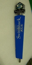 UNIQUE FIGURAL SWITCHBACK ALE DRAFT BEER TAP HANDLE BURLINGTON VERMONT