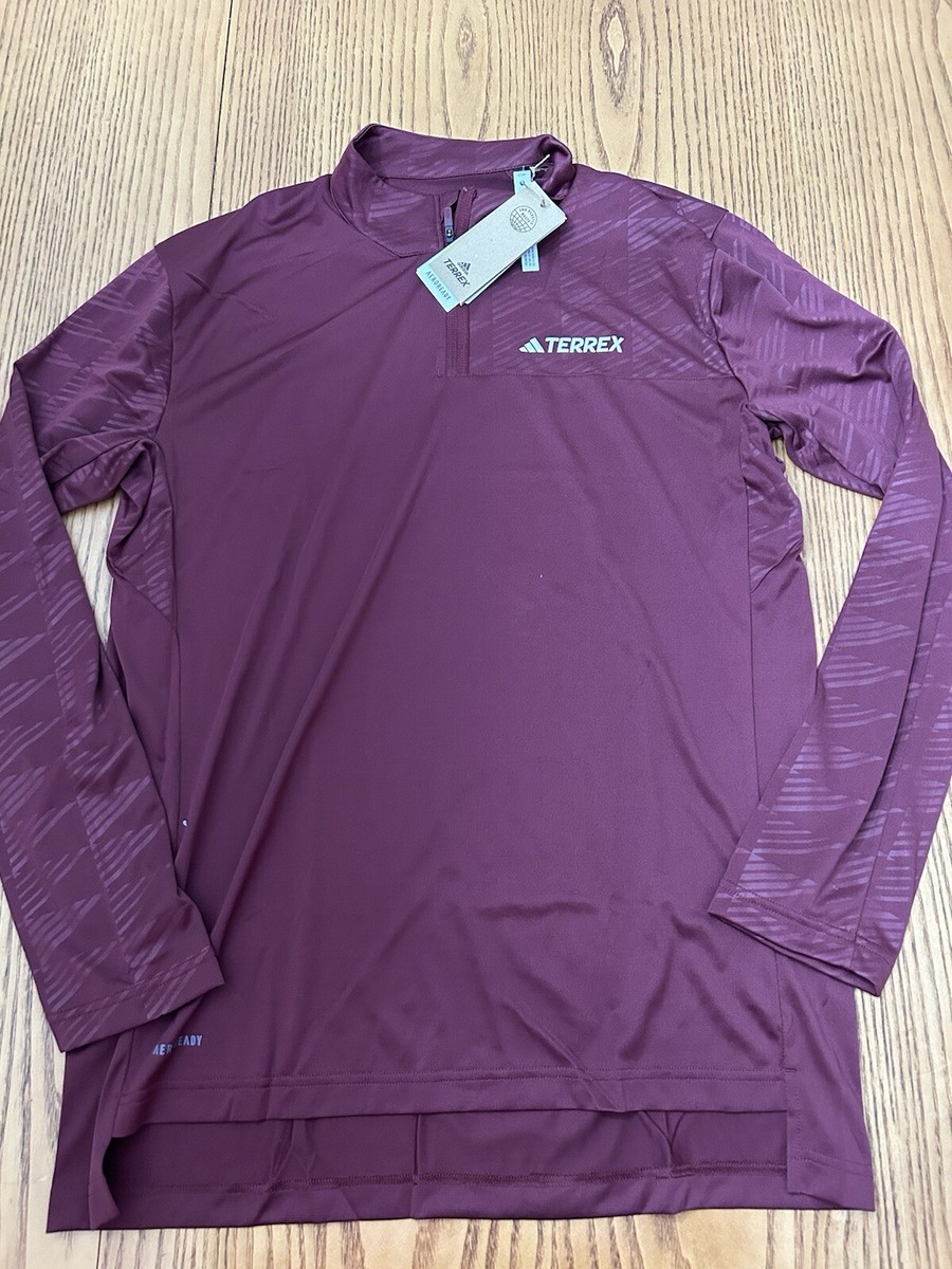 adidas trace maroon shirt