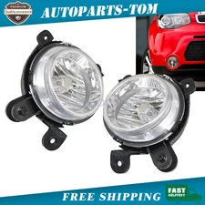 For Kia Soul 2014-2016 Right and Left Side Fog lights Lamps Assembly W/Bulbs