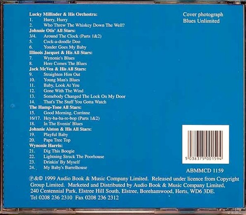 CD Wynonie Harris, Johnny Otis, Lucky Millinder & His Orchestra, Etc. - Jump Blu - Picture 2 of 2