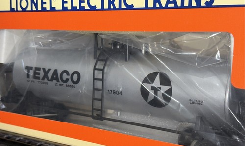 Lionel 6-17904 Texaco Unibody Tank Car O-Scale FREE SHIPPING (4) Available - Picture 5 of 8