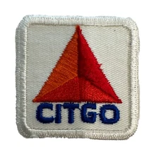 Vintage Embroidered Patch c1970's-80's Citgo Gas NOS