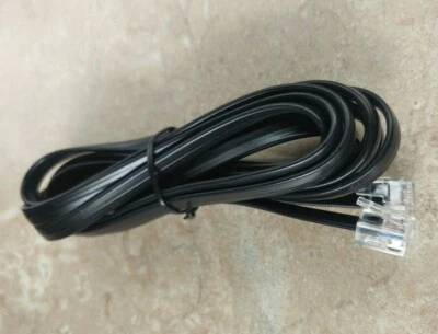 RJ12 RJ11 6-pin Serial Cable Compatible w/ NCR, Aloha Radiant Systems Bump Bars