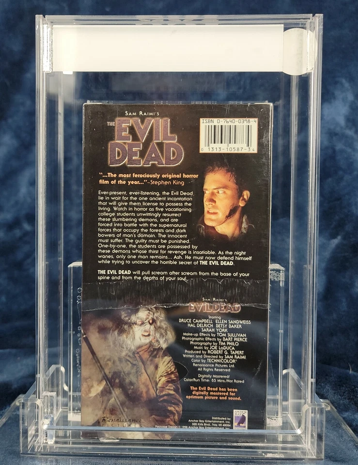 Evil Dead Horror (VHS) Sam Raimi's [R] Collector's Horror Movie - Image 4 of 4