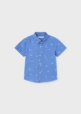 CAMICIA CAMICIE MAGLIA BIMBO MAYORAL 1113 COTONE BLU ORIGINALE PE 2023