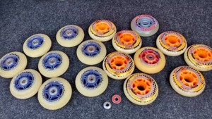 Elite & Hyper Performance (Inline)  Preowned 17 Wheels Lot For Parts and Repair