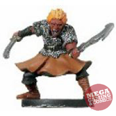 D&D Miniatures Fire Genasi Dervish #15 Giants of Legend