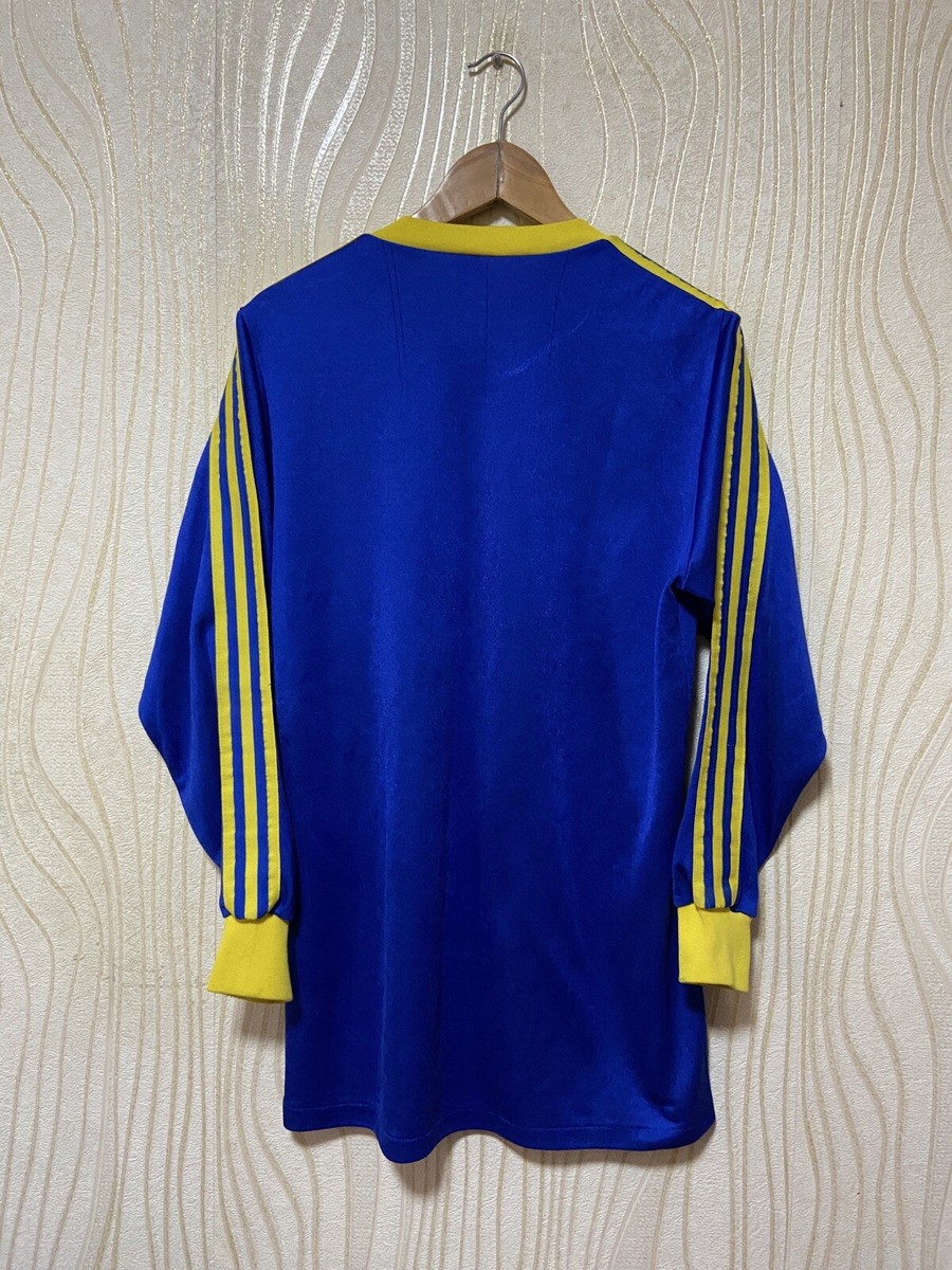 1980s 1990s ADIDAS TEMPLATE FOOTBAL SHIRT SOCCER JERSEY LONG