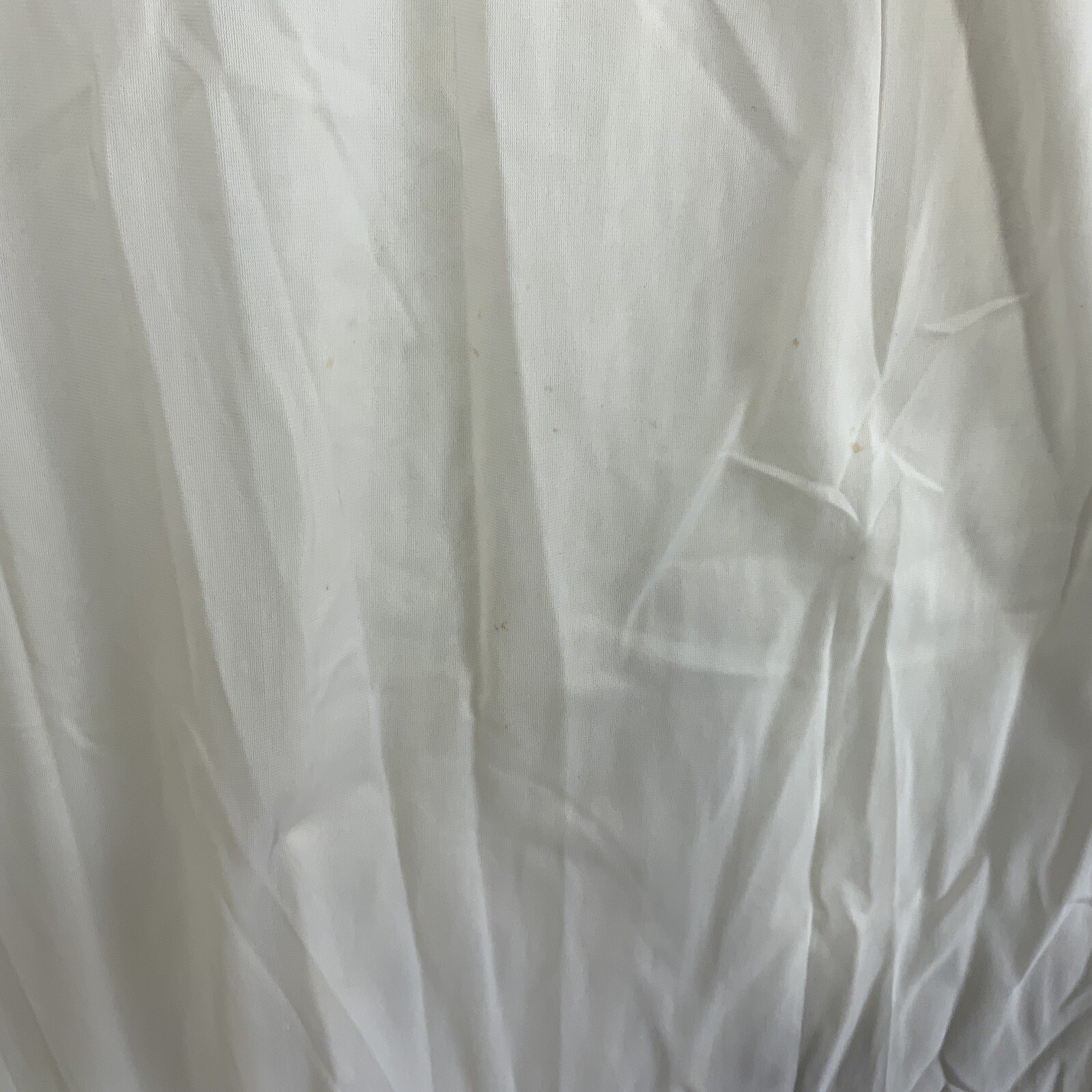 VTG Ivory Long Nylon Nightie Nightdress Sz 38 KAYSER Luxite Coquette Fairy Sexy