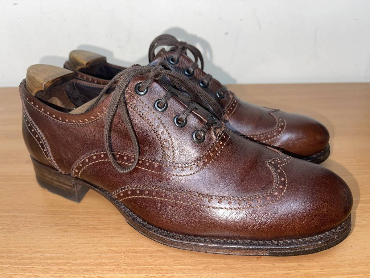 ? N.D.C. Made By Hand Distressed Oxfords N.D.C. Made by Hand Shoes for Women - Vestiaire Collective main image 2