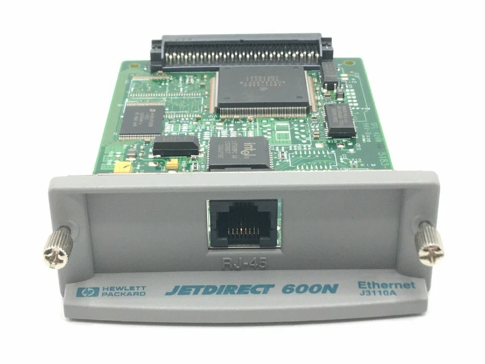 HP JetDirect 600N J3110A EIO Ethernet Internal Print Server Card 600N Genuine - Image 3 of 4