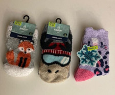 Magellan children's socks 3 Pairs 2 Lodge 10-41/2 and one Crew Y1-4-W4-6 NWT