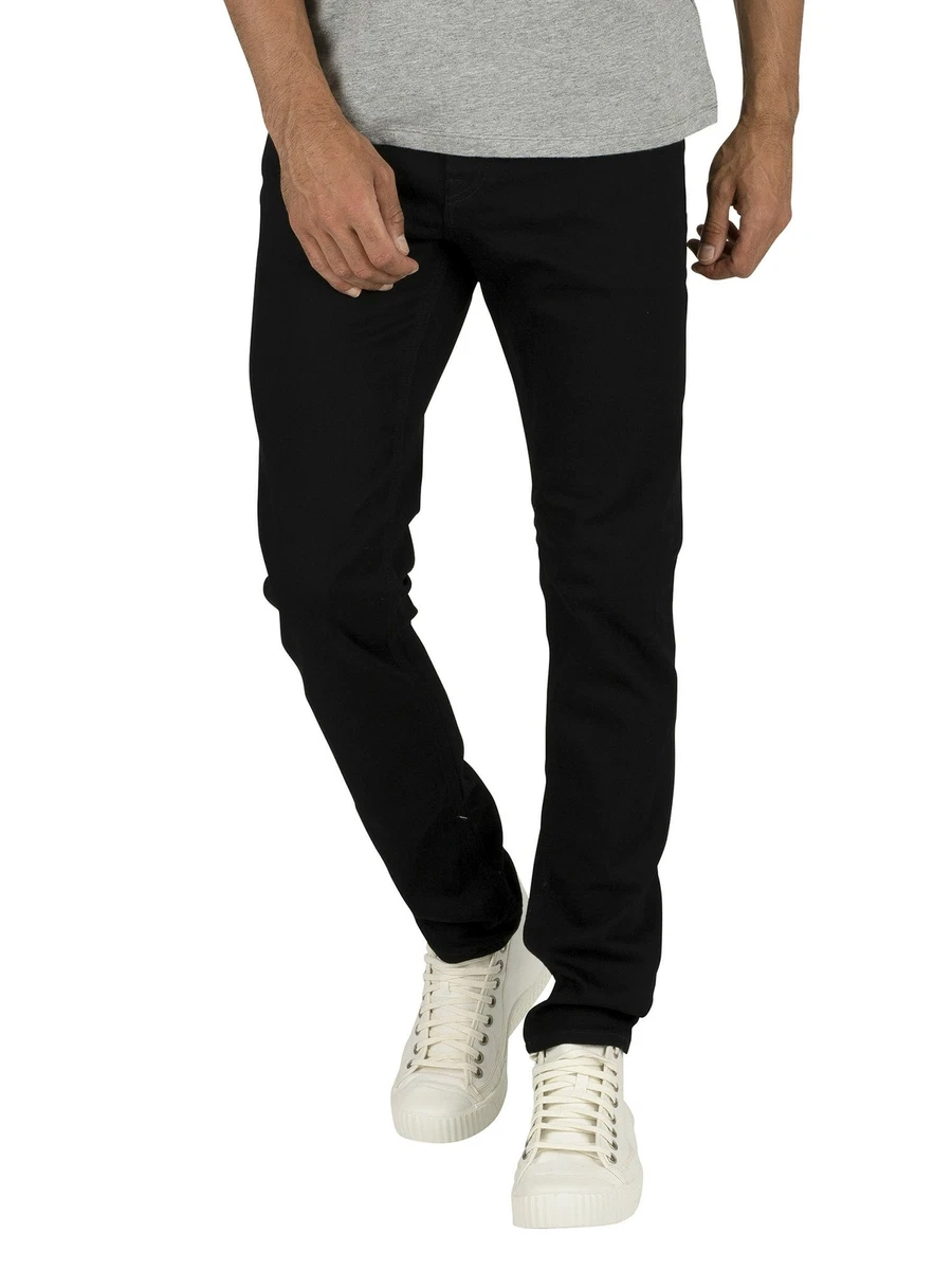 Jack Jones Men s Glenn Original 816 Slim Jeans Black eBay
