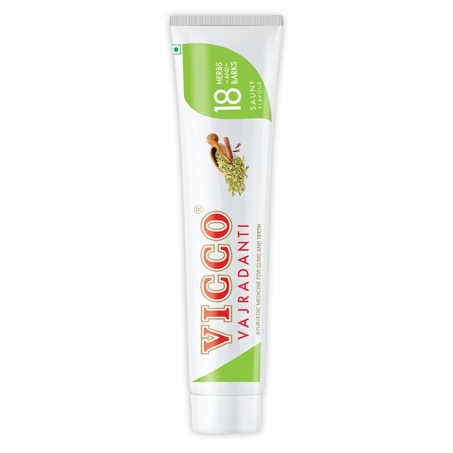 vicco vajradanti saunf flavour