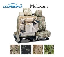 Coverking Custom Tactical Seat Covers Ballistic Multicam - Pick Color And Rows