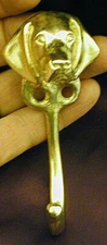 GERMAN SHORTHAIRED POINTER, GSP J Hook, Robe Hook, Coat Hook, Leash Hook Bronze