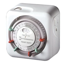 Intermatic TN311K 15-Amp Heavy Duty Lamp and Appliance Timer