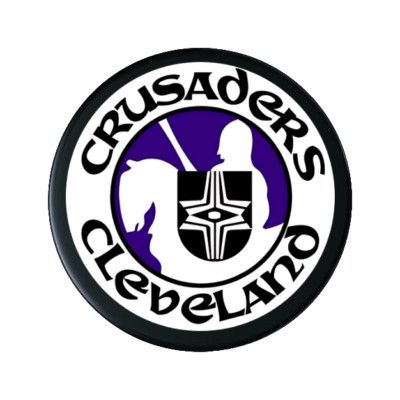 WHA Retro Style  1970's Cleveland Crusaders Souvenir Hockey Puck NEW
