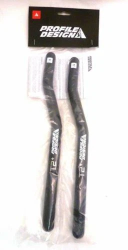 Profile Design T2+ DL Aluminium Extensions Black, Pair - Bild 2 von 2