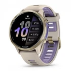Garmin Forerunner 970 Soft Gold Titanium GPS Running Watch 010-02969-02
