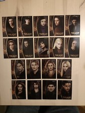Set Complete Characters Lot 18 Cartes Twilight 2023 Trading Cards Bella Edward