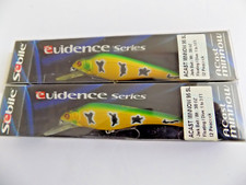 SEBILE "PRE-BERKLEY" SALTWATER EVIDENCE SERIES ACAST MINNOW 95SL - 2 LURES -SS56