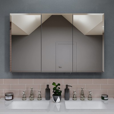 Croydex Potomac Bathroom Medicine Organizer-Easy to Fit Hang 'N' Lock Bracket...