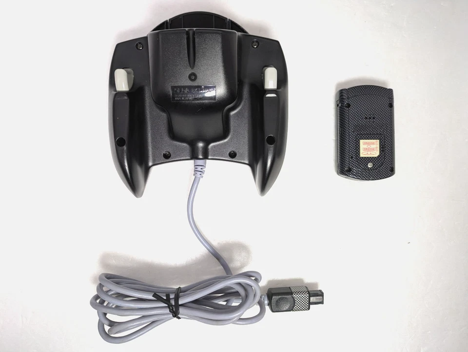 Controlador Dreamcast negro carbón HKT-7700 memoria visual SEGA DC Japón Foto 3 de 4