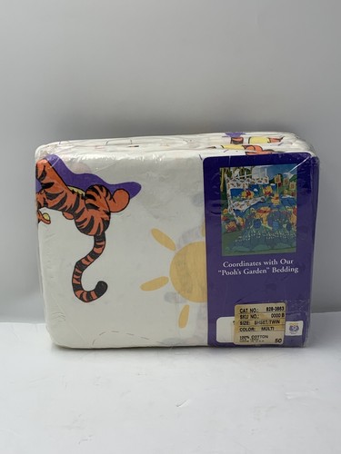 Winnie The Pooh's Garden 100 Acre Collection TWIN SHEET SET NEW/SEALED - 第 4/12 張圖片