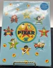 Disney Parks The World Of Pixar 10 Notepad Sticky Note Set New Sealed