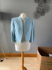 Bnwt Fenn Wright Manson Caterine Jacket - Size 12 - Rrp £149 - Duck Egg Blue