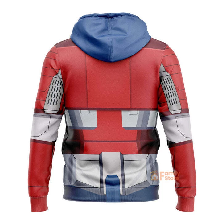 Transformers Op timus Prime - Costume Cosplay Hoodie Sweatshirt Sweatpants