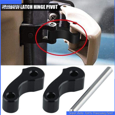 2X Rear Window Latch Hinge Pivots For Toyota 95-04 Tacoma 00-06 Tundra Xtracab
