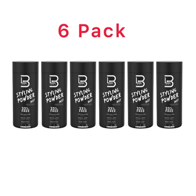L3VEL3 Styling Powder Dust Texturizing Matte Hair Powder-6 Pack-Free Shipping