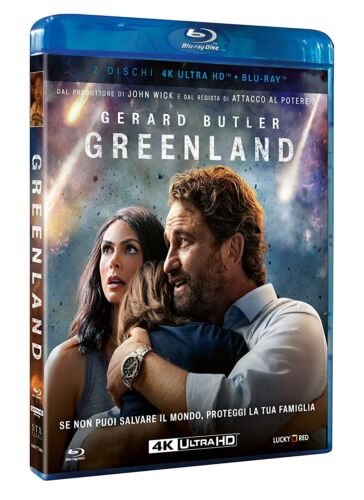 GREENLAND *2020 / Gerard Butler, Morena Baccarin* NEW (4K Ultra HD + Blu-ray 2D) - Zdjęcie 1 z 2