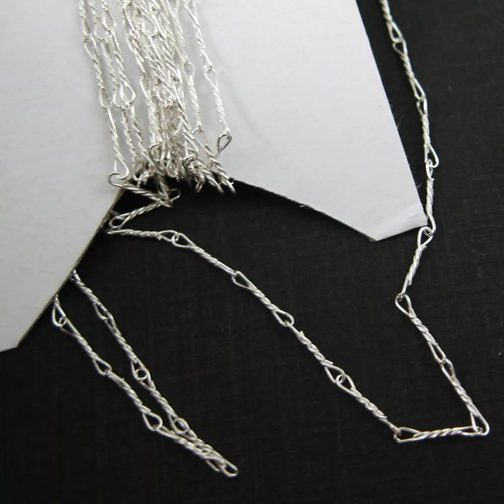 Sterling Silver Chain-Unfinished ,Bulk Chain Wholesale Fancy