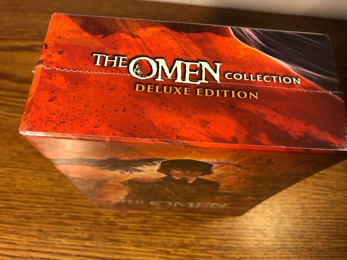 The Omen Collection Deluxe Edition Blu-ray Horror Box Set NEW