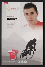 1720 Romain Hardy Radsport 2013 Cofidis Pro Cycling Team Autogrammkarte