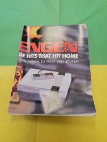 After Burner NES Original Pack-In Poster/Insert TENGEN SEGA Nintendo