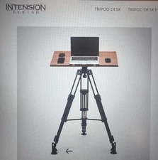 Intension Design - Tripod Standing Desk Pro w/accessories.