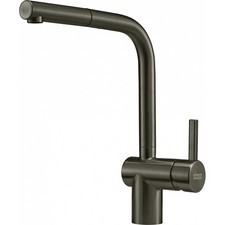 Franke Atlas Neo Anthracite Pull Out Nozzle Kitchen Tap Stainless Steel