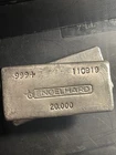 10 And 20 Oz Engelhard Silver Bar Vintage 999+ Fine Old Silver 20 Troy Oz