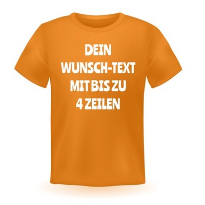 T-Shirt mit Wunschtext personalisiert   Unisex Shirt bedrucken lassen | Geschenk