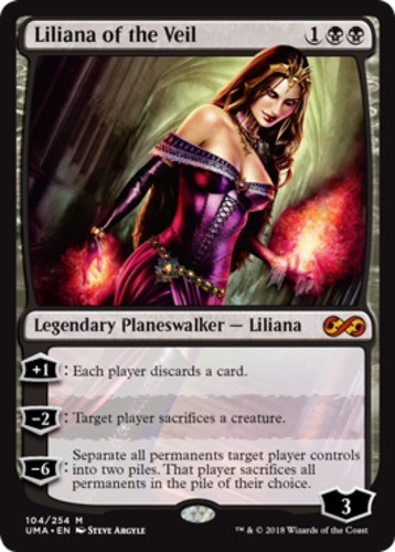 MTG Liliana of the Veil, NM-Mint, English Ultimate Masters