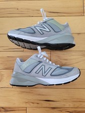 New Balance 990v5 Size 7 D Wide Made In USA Castlerock Grey W990GL5 Women's