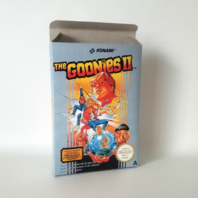 The Goonies II 2 UKV PAL Nintendo Entertainment System NES Empty Handmade Box