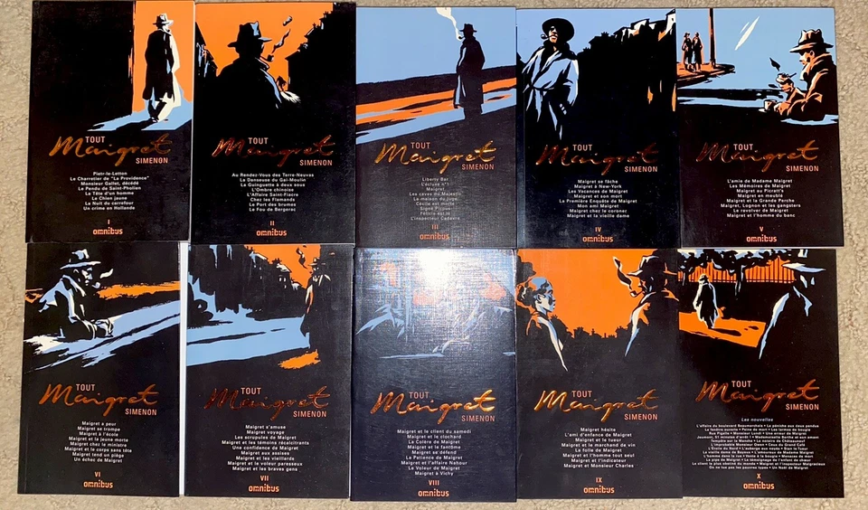 Intégrale « Tout Maigret » 10 Volumes Omnibus - Georges Simeon - Photo 2/2