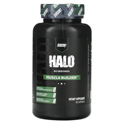 2 X Redcon1, Halo, Muscle Builder, 100 mg, 60 Capsules